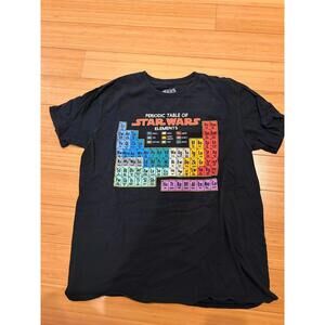 Star Wars Periodic Table Of Elements Shirt - Size L